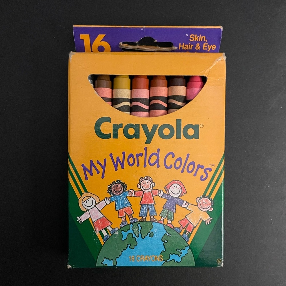 My World Colors Multicultural Crayola Crayons